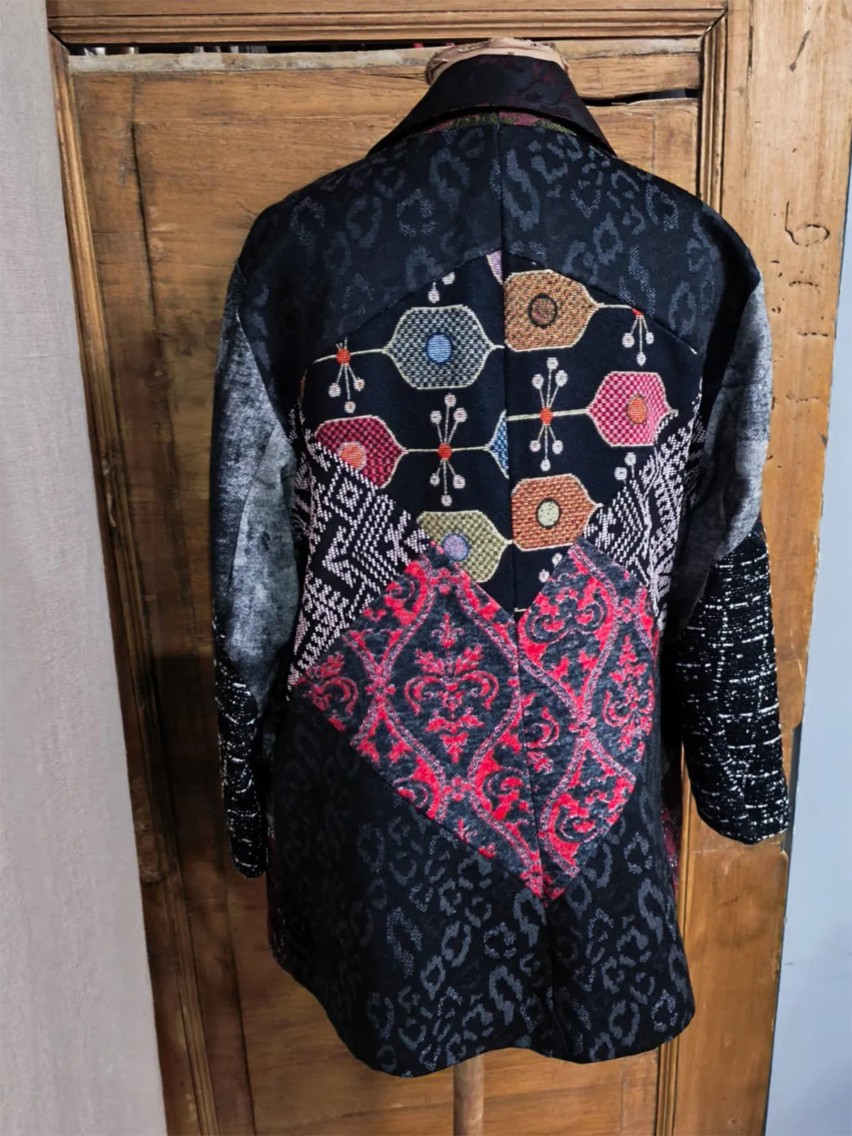 Giacca patch oversize