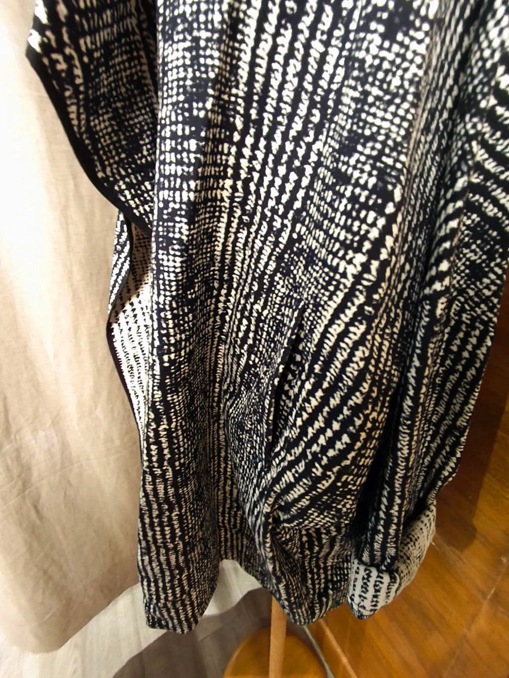 Spolverino leggero, senza abbottonatura, misto cotone